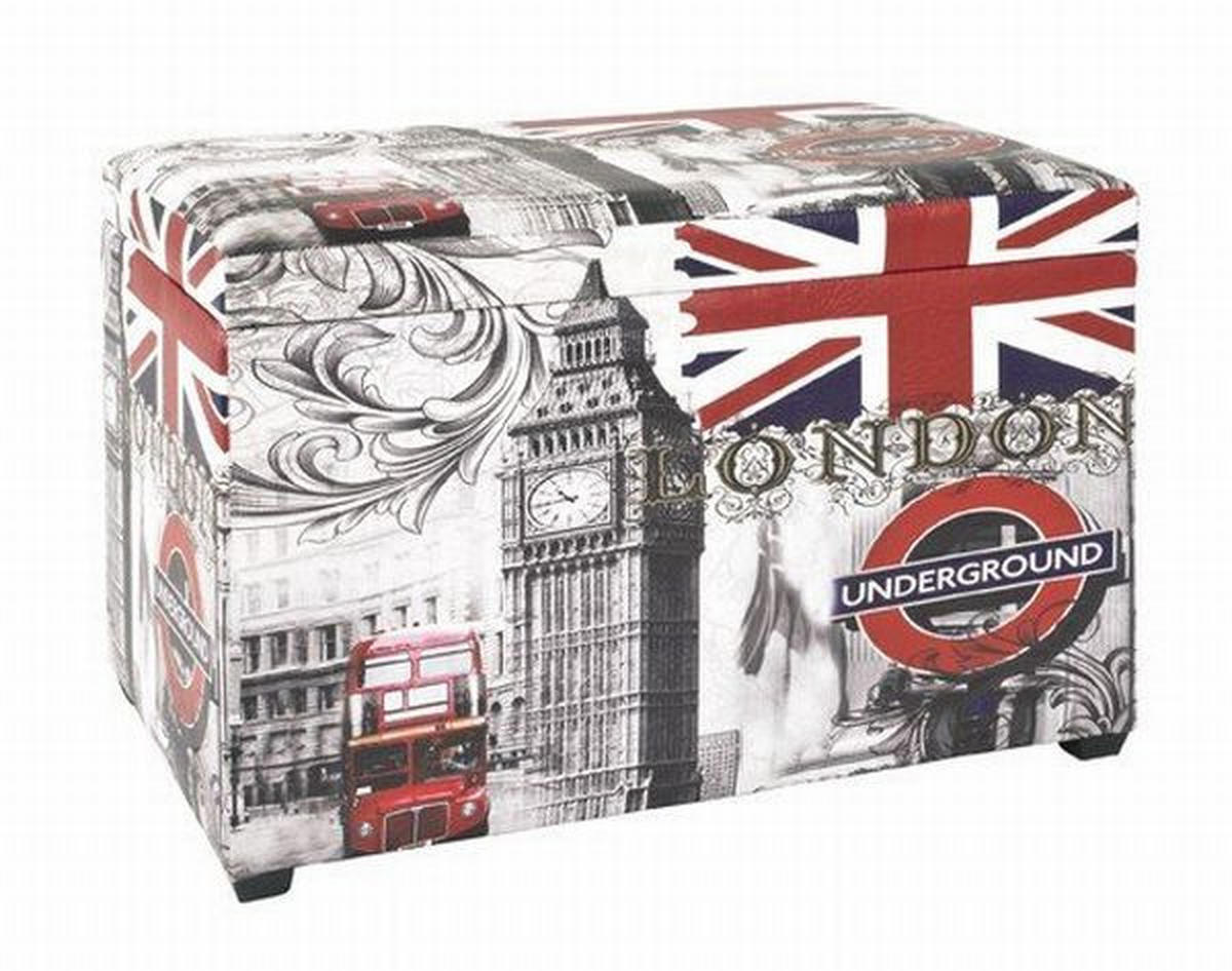 KOVČEG višebojna   - višebojna, Lajfstajl, drvo/plastika (65/42/40cm) - Boxxx