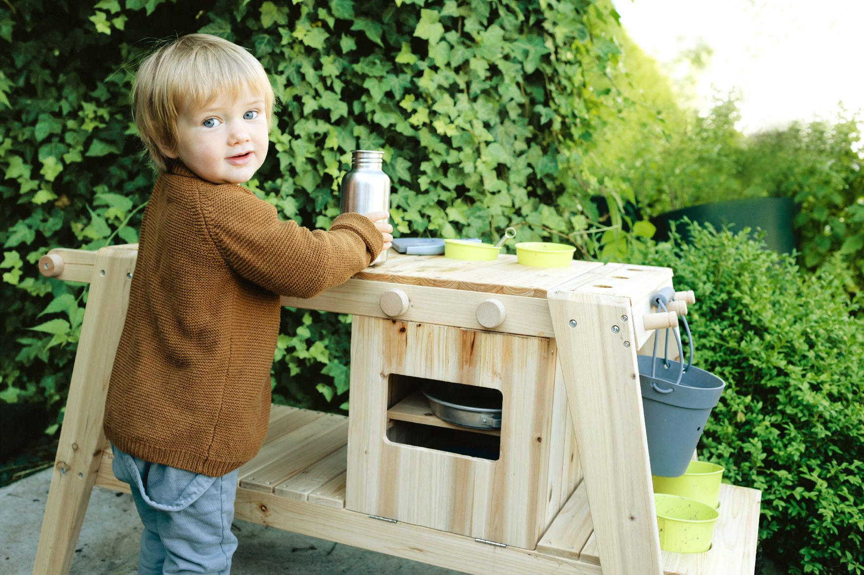 MATSCHKÜCHE Holz, Metall, Kunststoff Multicolor  - Multicolor, Basics, Holz/Kunststoff (104/54/59cm) - small foot