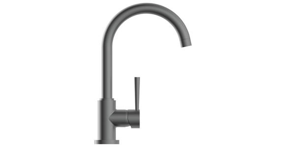KÜCHENARMATUR - Graphitfarben, Basics, Metall (22/34/6cm) - Xora
