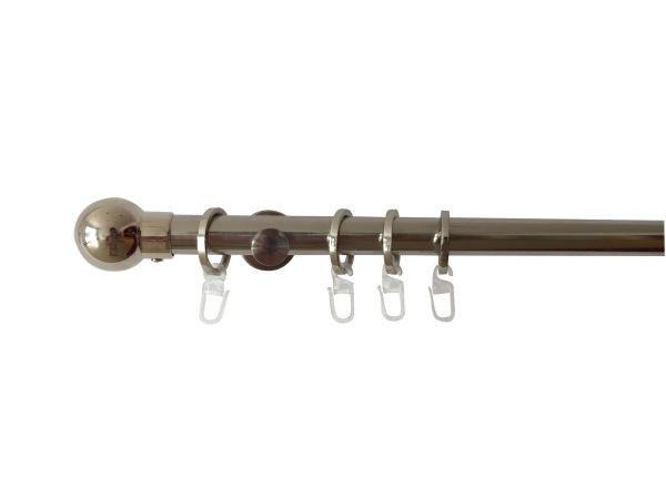GARNIŠNA SET srebrna, metal - srebrna, Konvencionalno, metal (160cm) - Homeware