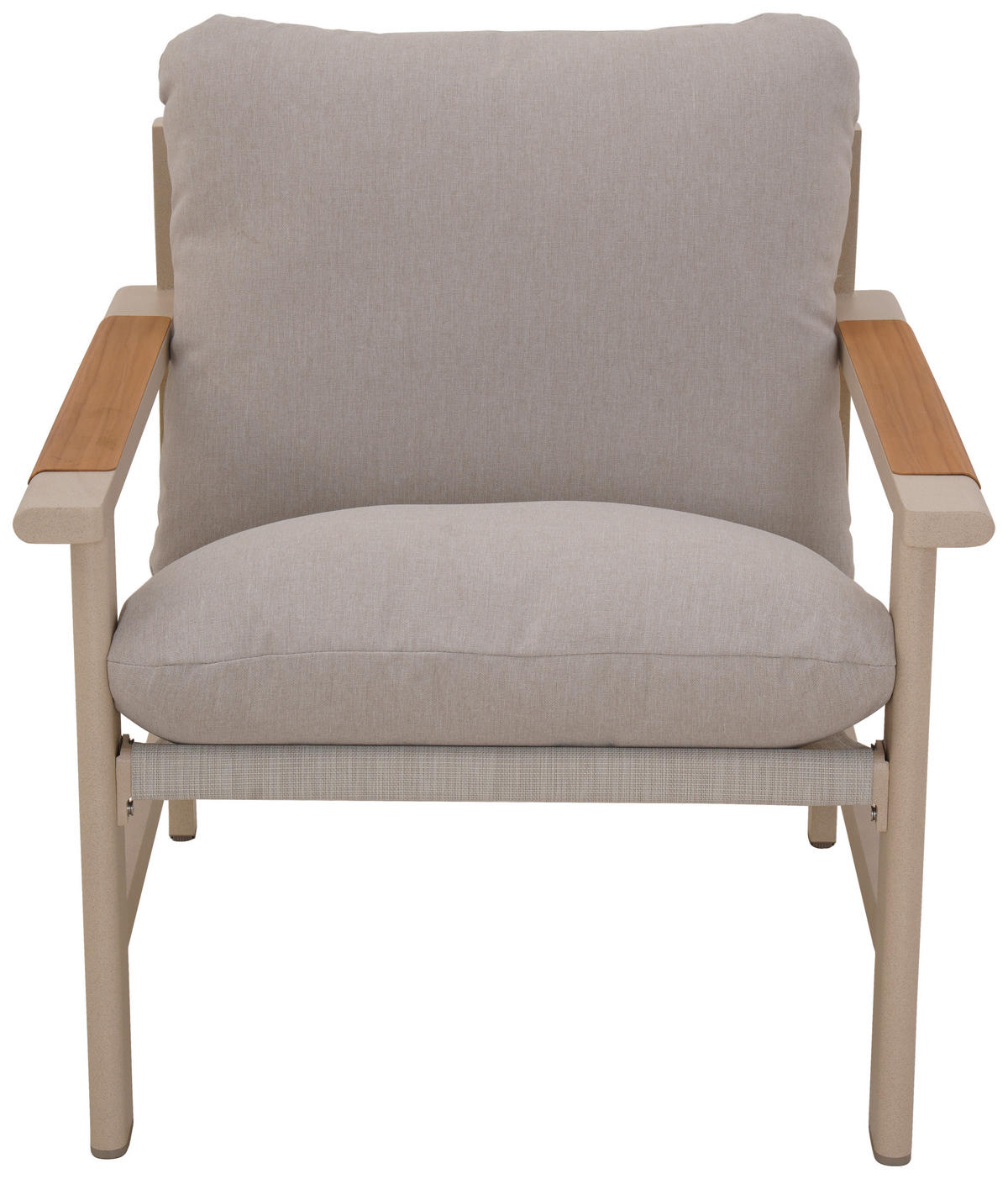 GARTENSET 4-teilig  - Beige/Hellgrau, Design, Glas/Textil - Ambia Garden