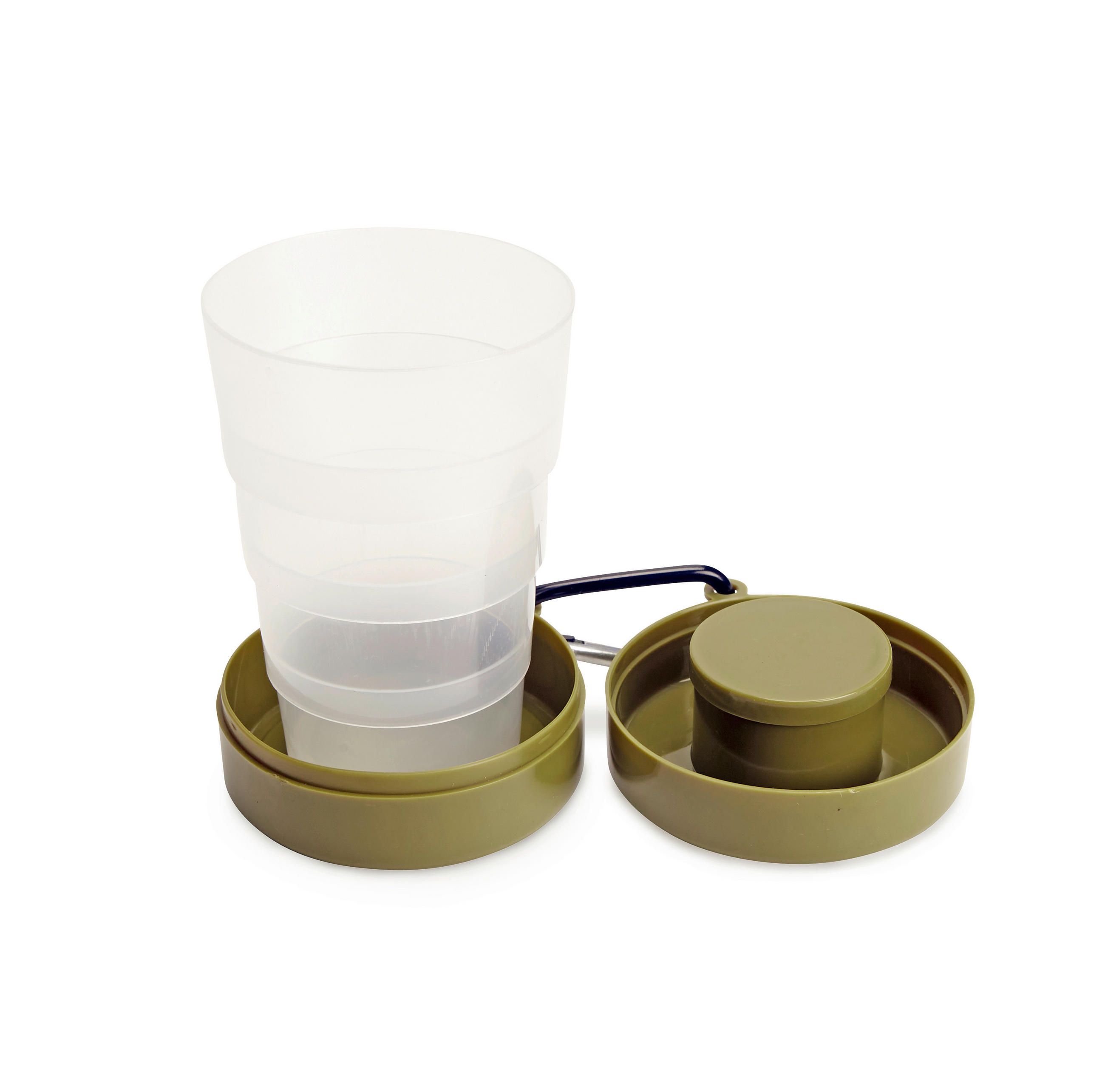 KOZAREC ZA VODO    - olivno zelena , Basics, kovina/umetna masa (3,6/11,5/6,9cm) - Kikkerland
