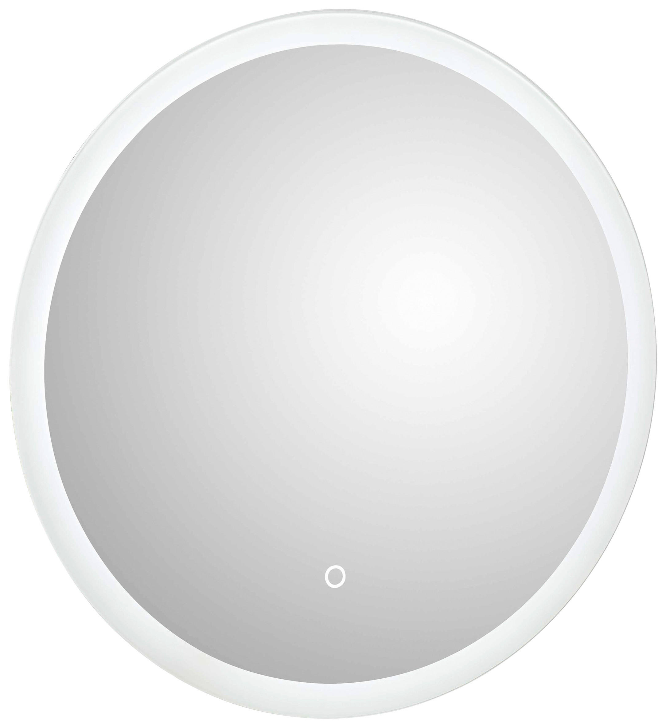 KOPALNIŠKO OGLEDALO, 70/70/3,5 cm kovina, steklo  - Konvencionalno, kovina/steklo (70/70/3,5cm) - Sadena