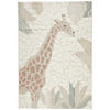 KINDERTEPPICH 80/150 cm GIRAFFE  - Multicolor/Creme, Trend, Textil (80/150cm) - Ben'n'jen