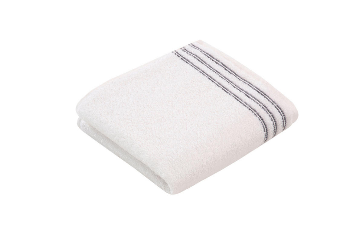 PEŠKIR ZA RUKE GROSSETTO  bela 50/100 cm  - bela, Osnovno, tekstil (50/100cm) - Vossen