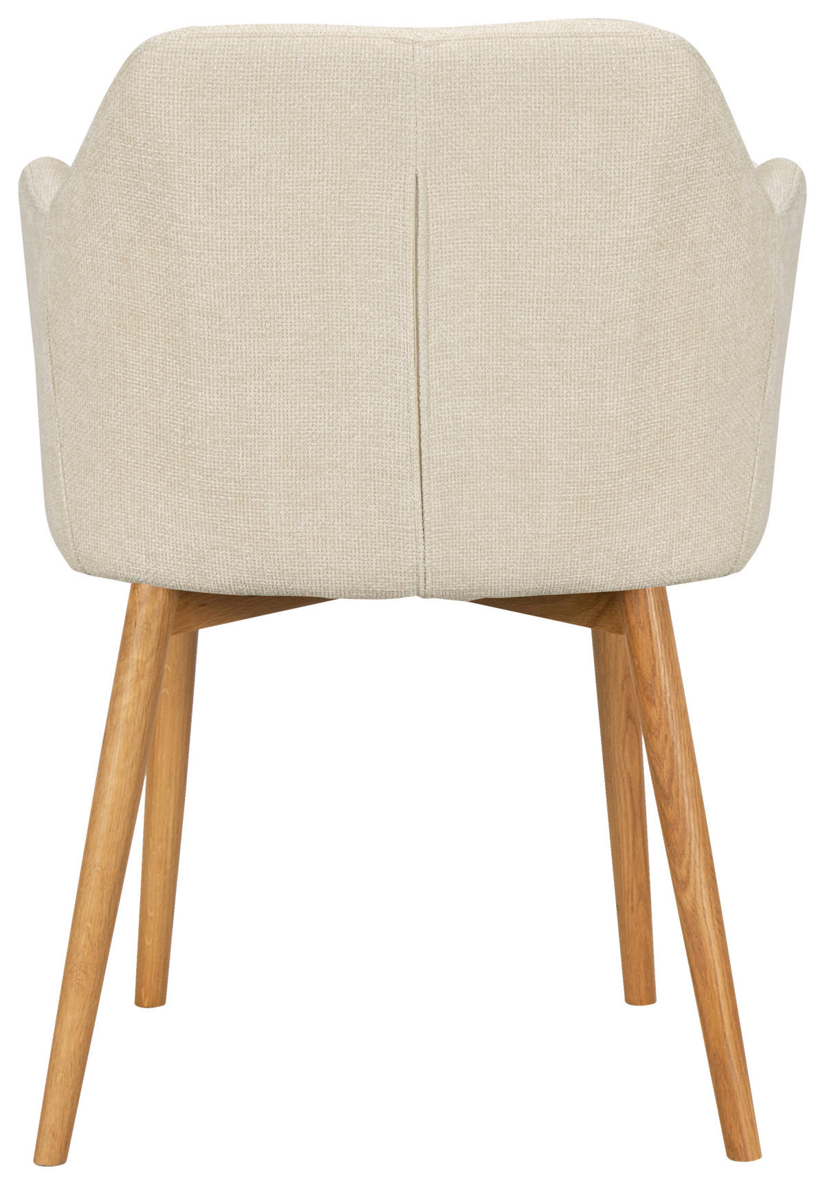 ARMLEHNSTUHL in Holz, Textil Naturfarben, Beige  - Beige/Naturfarben, MODERN, Holz/Textil (55/82/57cm) - Livetastic