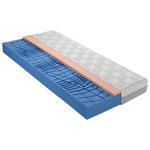 GELSCHAUMMATRATZE 80/220 cm Höhe ca. 20 cm  - Weiß, Basics, Textil (80/220cm) - Dieter Knoll