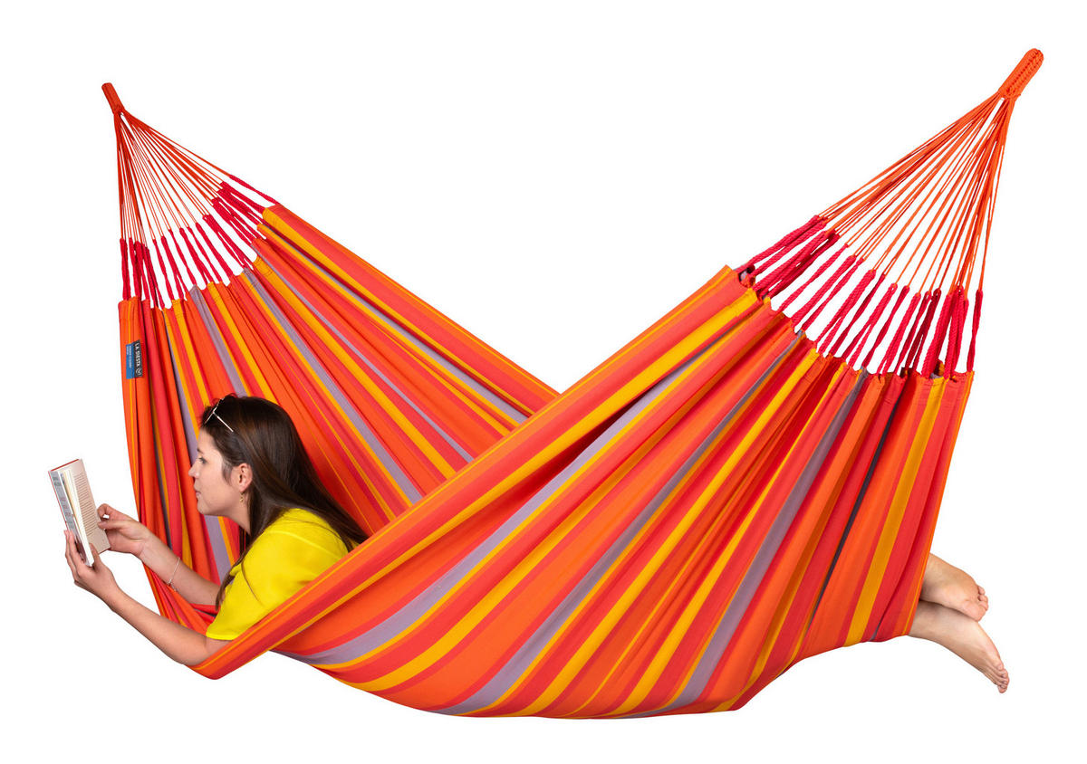 HOJDACIA SIEŤ  - oranžová/žltá, Konventionell, textil (160/350cm) - La Siesta