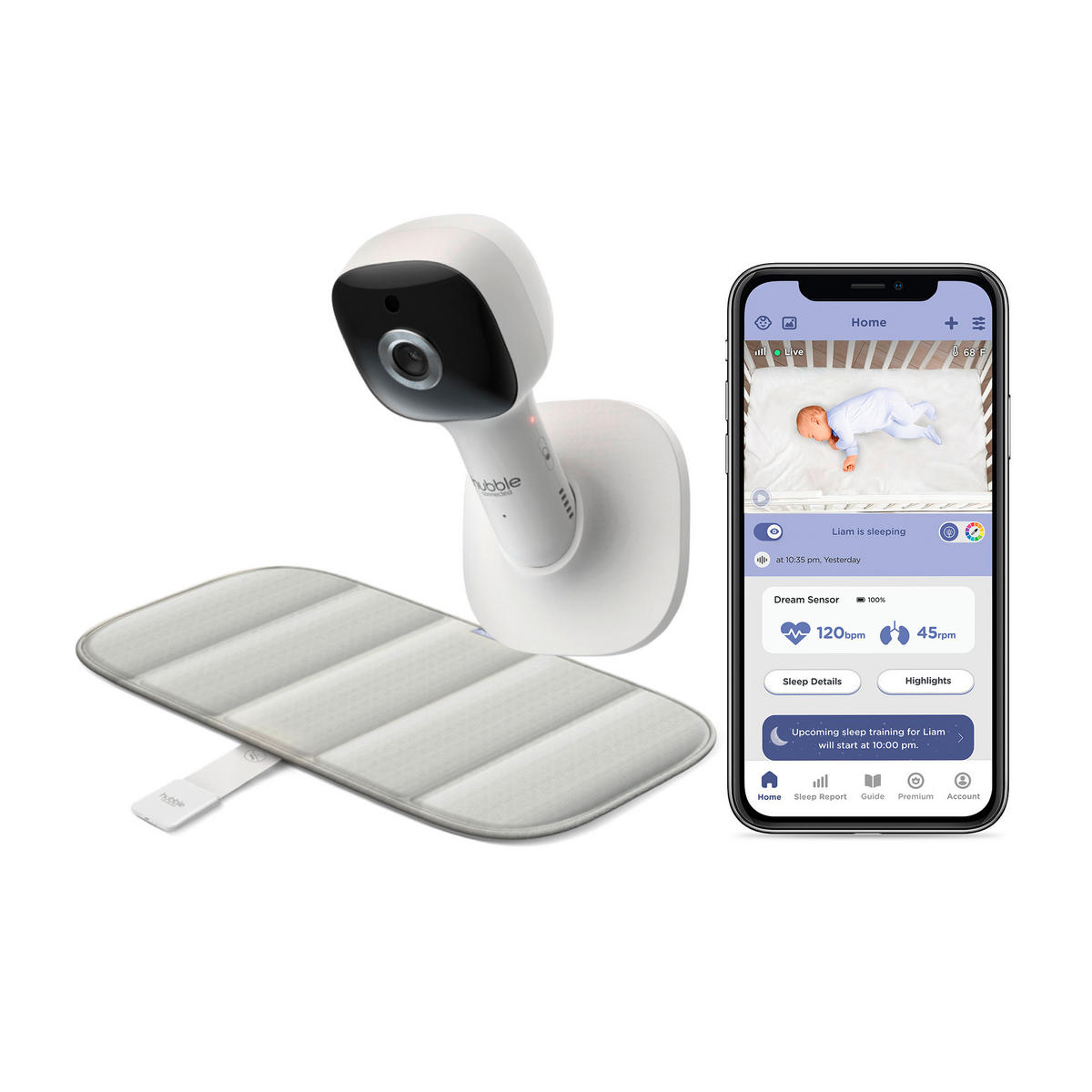 BABYPHONE Unbegrenzt m DREAM PLUS  - Weiß, Basics, Kunststoff/Textil (46/2/89cm)