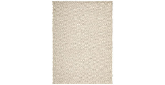 HANDWEBTEPPICH 130/190 cm Beige  - Beige, Natur, Textil (130/190cm) - Linea Natura