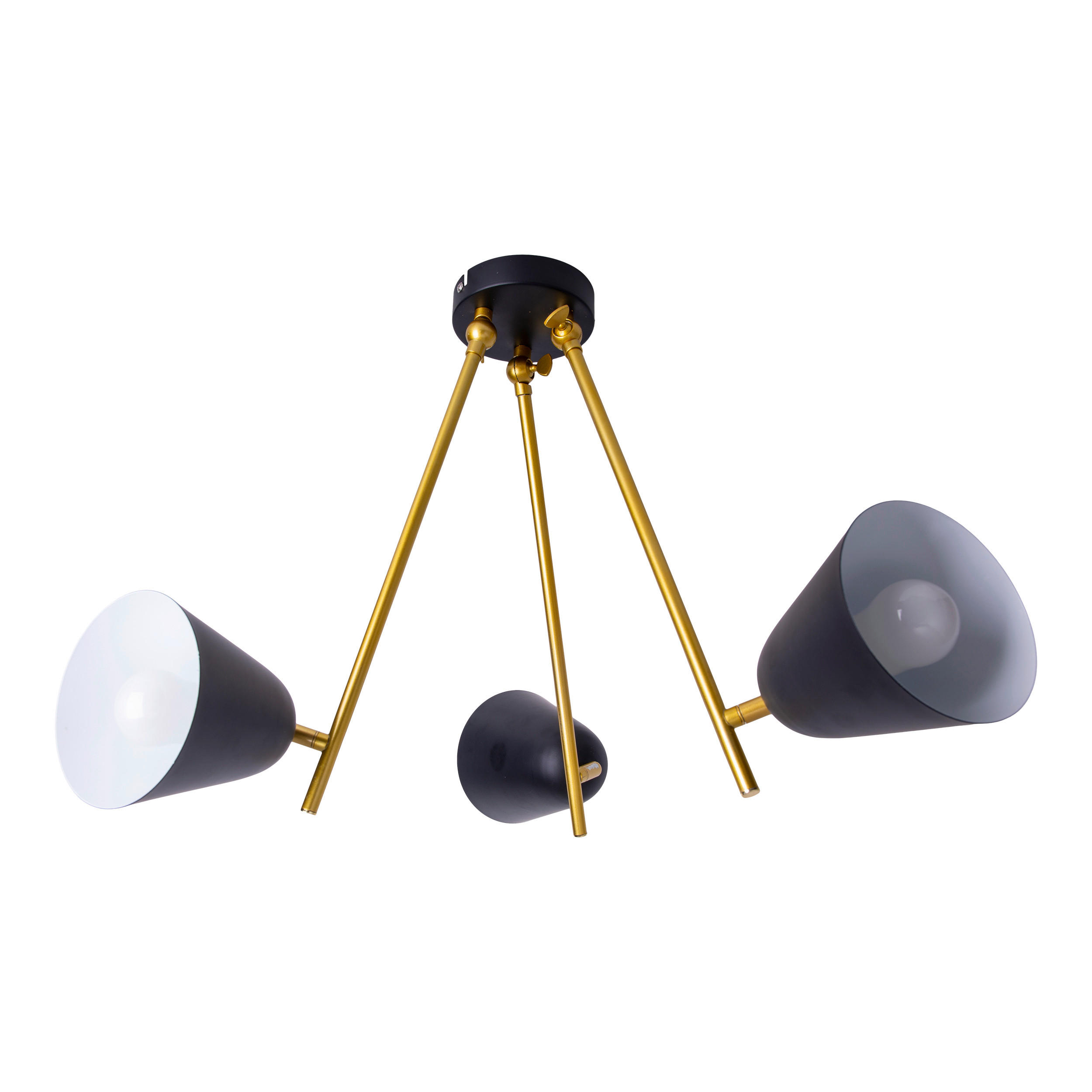 DECKENLEUCHTE Triton 50-95/50 cm   - Design, Metall (50-95/50cm) - Näve