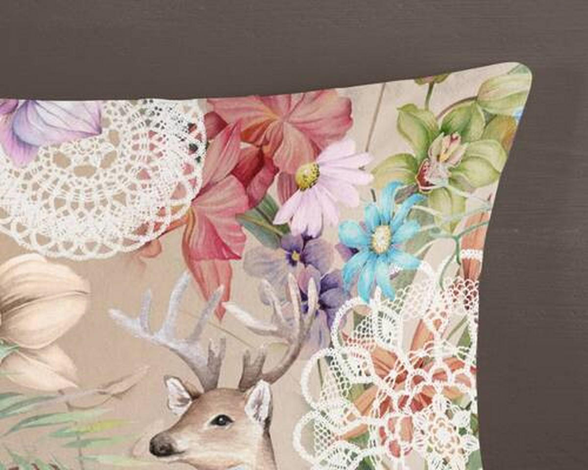 WENDEBETTWÄSCHE Hebe Biber 155/220 cm  - Multicolor, Design, Textil (155/220cm)