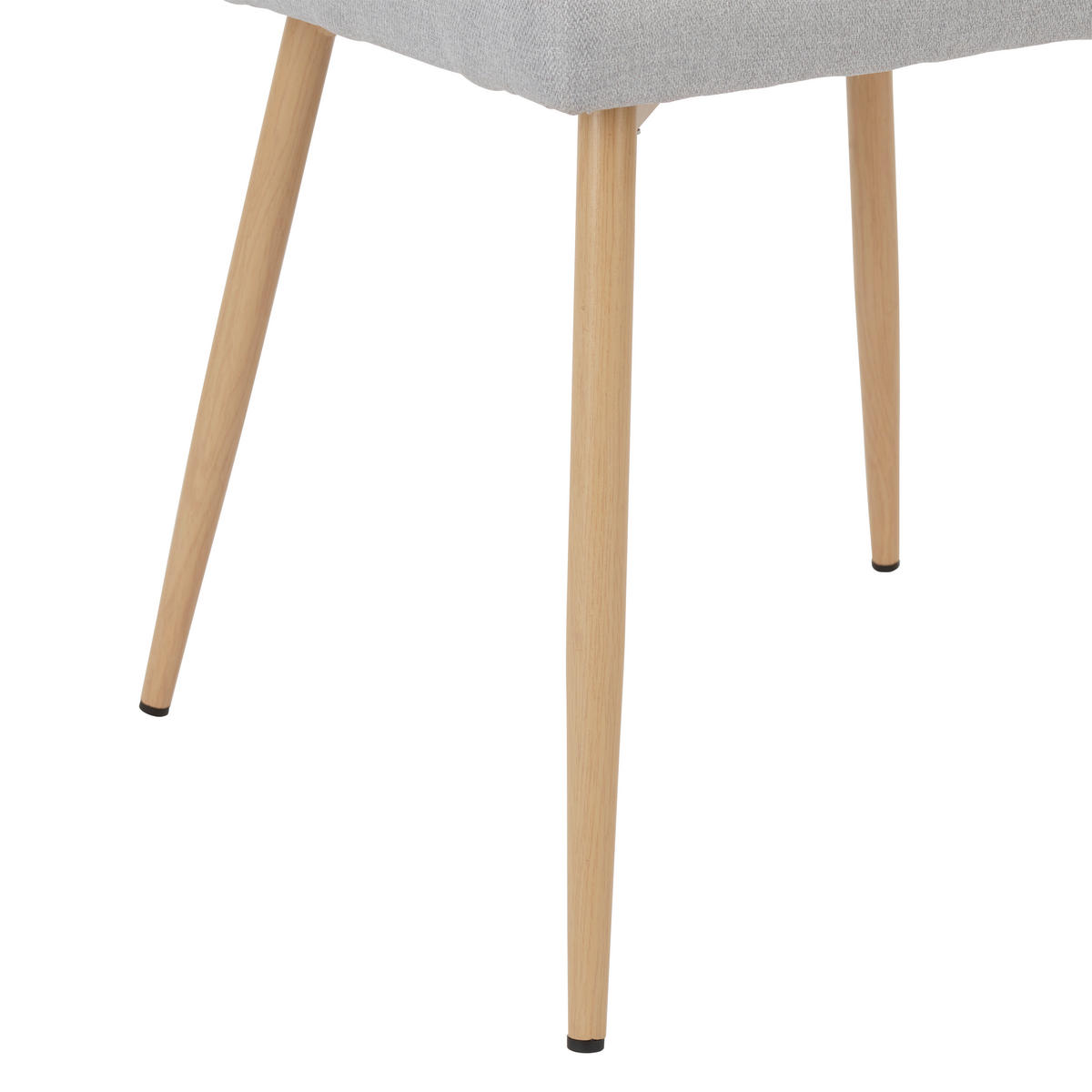 ŽIDLE, šedá - šedá/barvy dubu, Moderní, kov/textil (50/88/61cm) - Livetastic