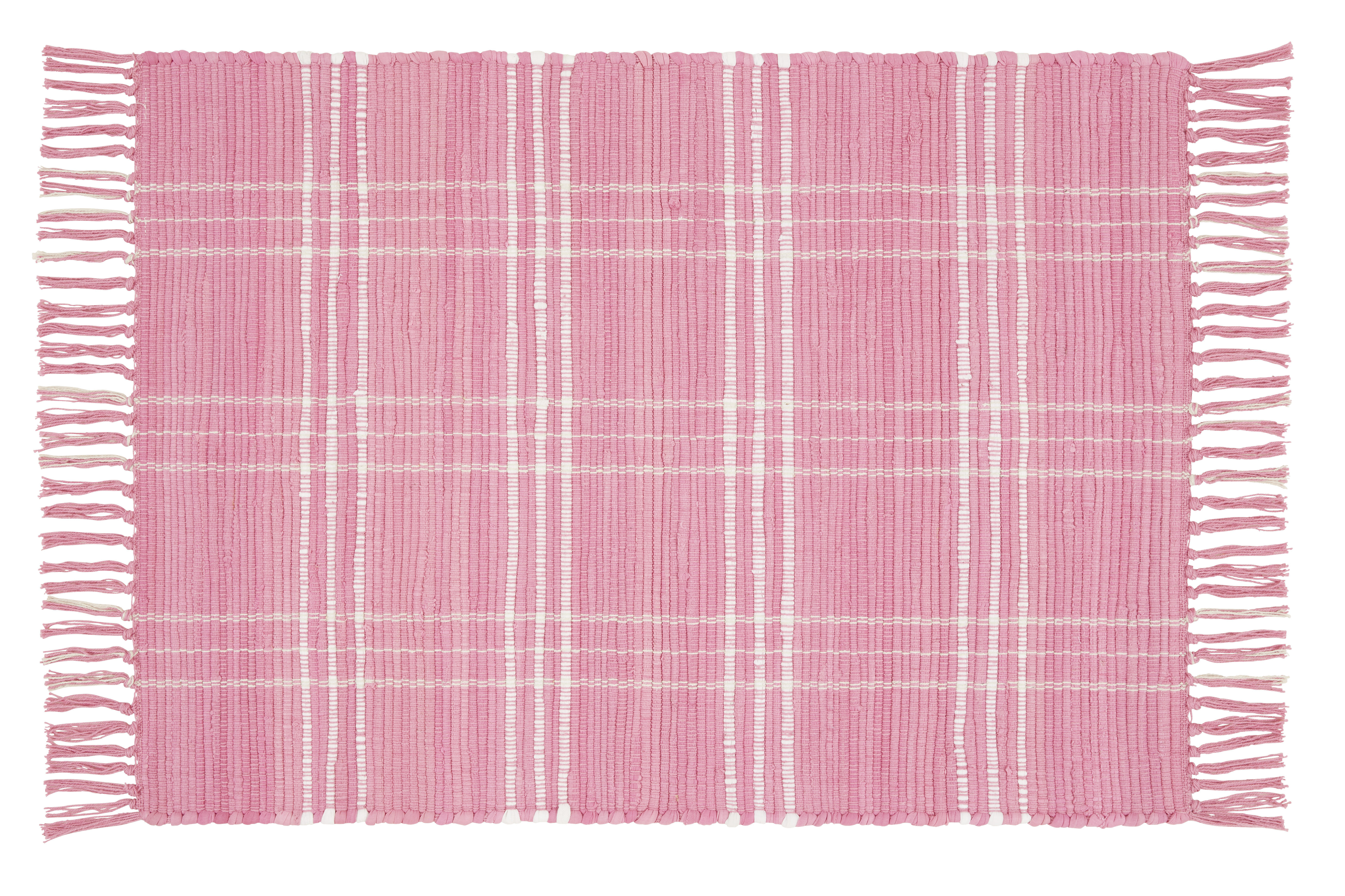 Boxxx RUČNĚ TKANÝ KOBEREC, 60/90 cm, pink - pink - textil