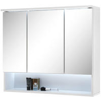 DULAP CU OGLINDĂ 80/70/23 cm  - alb, Modern, sticlă/material pe bază de lemn (80/70/23cm) - Xora