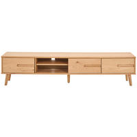 NÍZKA KOMODA, dub, prírodná farba, 180/40/32 cm - prírodná farba, Lifestyle, drevo/kompozitné drevo (180/40/32cm) - MID.YOU