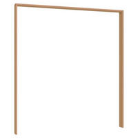 PASSEPARTOUTRAHMEN 228/213/12 cm Eichefarben  - Eichefarben, Design, Holzwerkstoff (228/213/12cm) - Boxxx