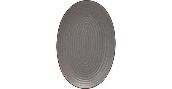 SERVIERPLATTE FARMHOUSE 21/31 cm  - Taupe, Design, Keramik (21/31cm) - Landscape
