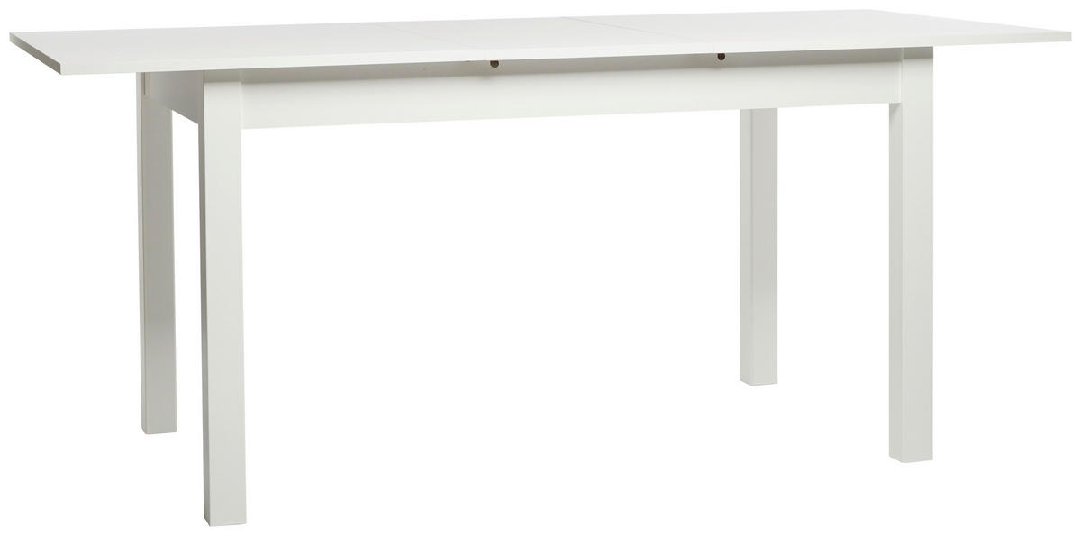 MASĂ din material pe bază de lemn 140/80/76,5 cm   - alb, Design, material pe bază de lemn (140/80/76,5cm) - MID.YOU