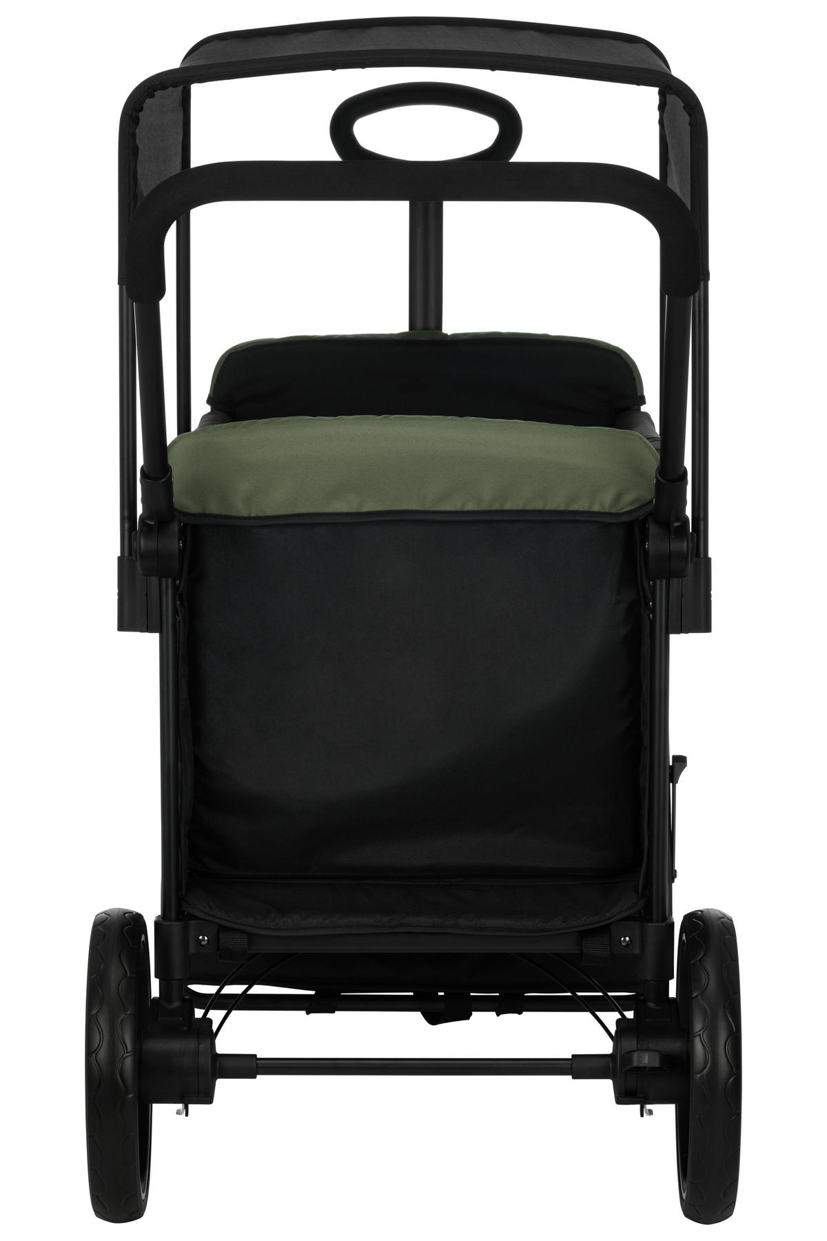 BOLLERWAGEN    - Schwarz/Olivgrün, Basics, Kunststoff/Textil (112/58/108cm) - Jimmylee