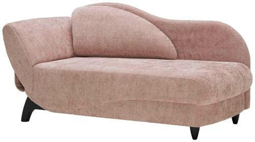 LIEGE in Webstoff Altrosa  - Schwarz/Altrosa, Konventionell, Holz/Textil (84/87/171-190cm) - Joka