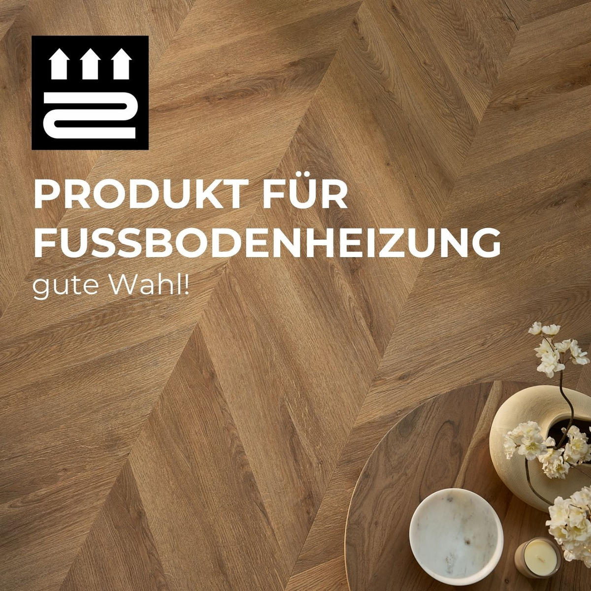 VINYLBODEN Chevron Garda  per  m² - Design, Kunststoff (60/12/0,45cm) - Venda