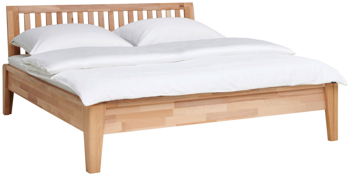 ÁGY 180/200 cm  geszt bükk  - geszt bükk, Natur, fa (180/200cm) - MID.YOU