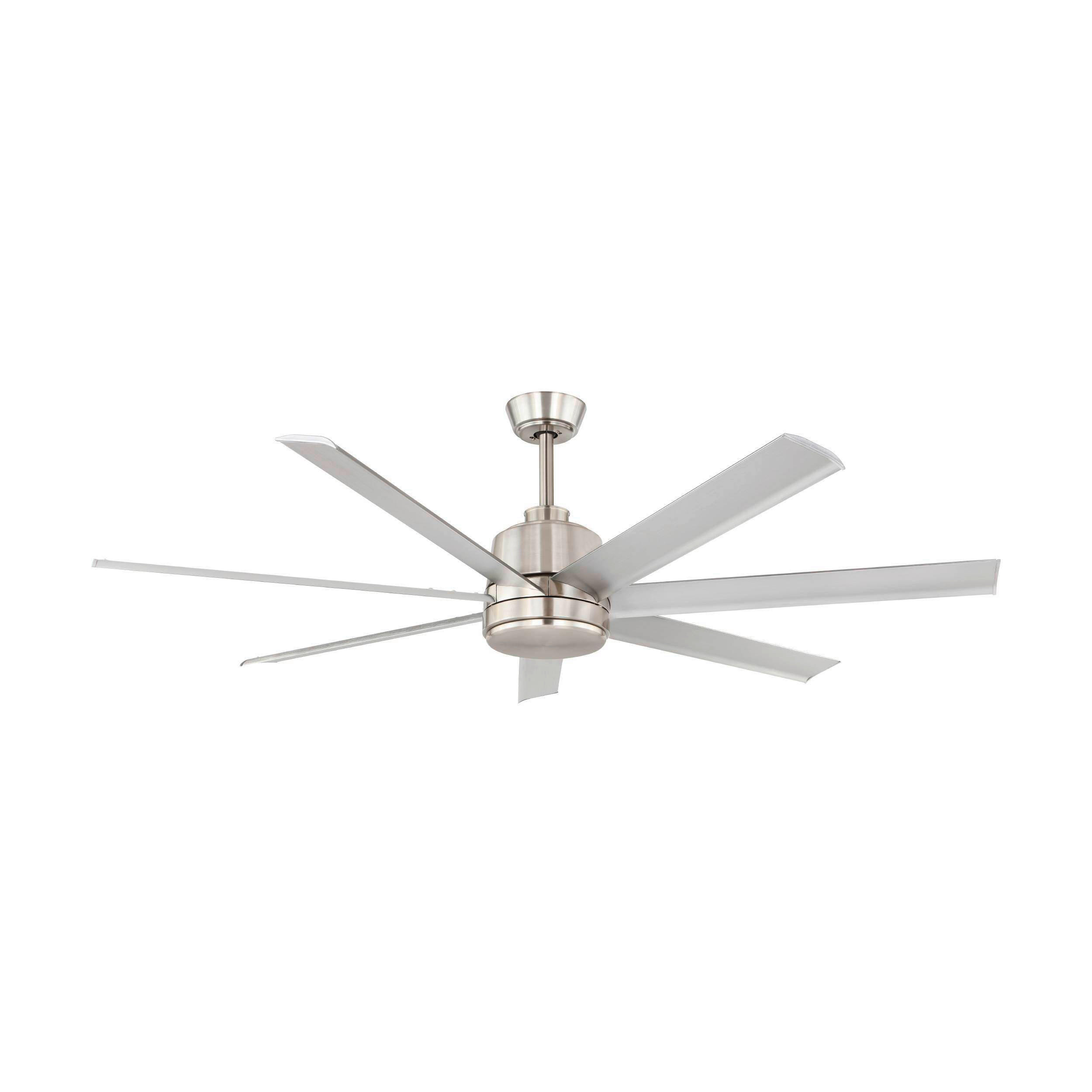 DECKENVENTILATOR - Alufarben/Nickelfarben, Basics, Metall (152,4/41,3cm) - Eglo