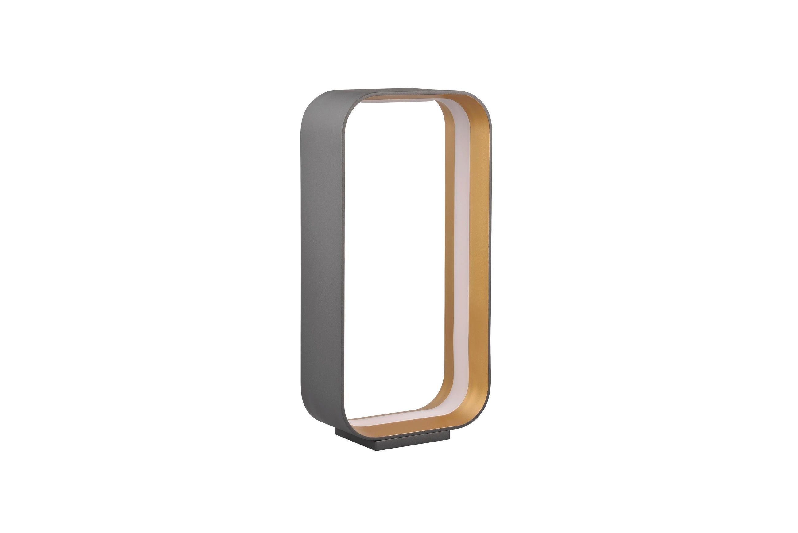 LED-TISCHLEUCHTE Cizione 20/10/41 cm  - Goldfarben/Schwarz, Design, Metall (20/10/41cm) - Trio Leuchten