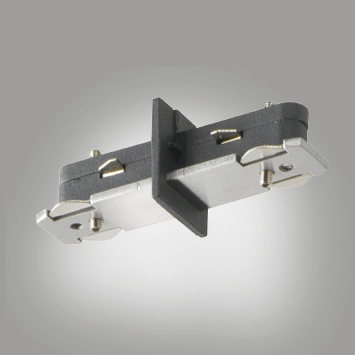 SCHIENENSYSTEM-VERBINDER m6 HV Track 6  - Schwarz, Basics, Metall (7/2,2cm) - Fischer & Honsel