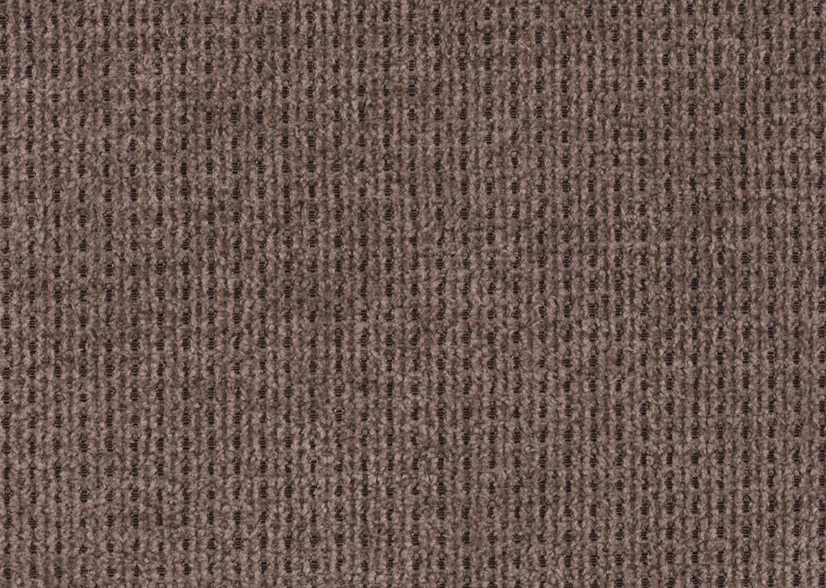 ECKSOFA in Mikrofaser Hellbraun  - Chromfarben/Hellbraun, Design, Textil/Metall (180/265cm) - Carryhome