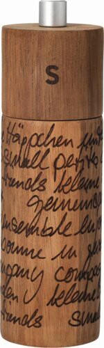 SALZMÜHLE    - Braun, Basics, Holz (18,5/11,5/5,50cm) - Räder