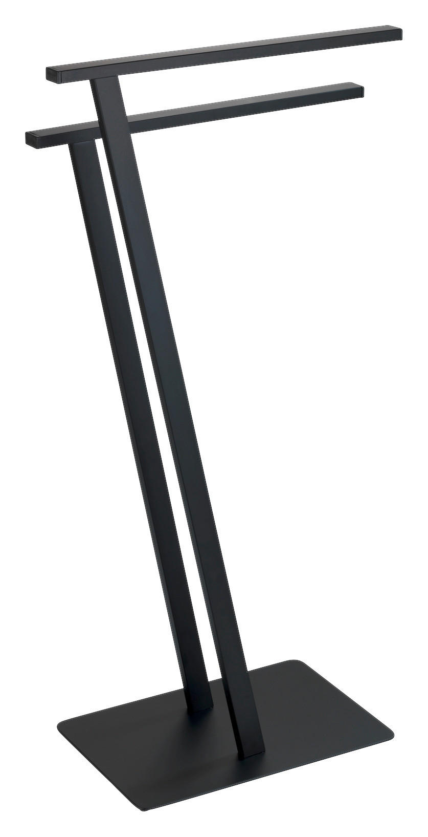 HANDTUCHHALTER Schwarz  - Schwarz, Basics, Metall (20/76,5/40cm) - Wenko