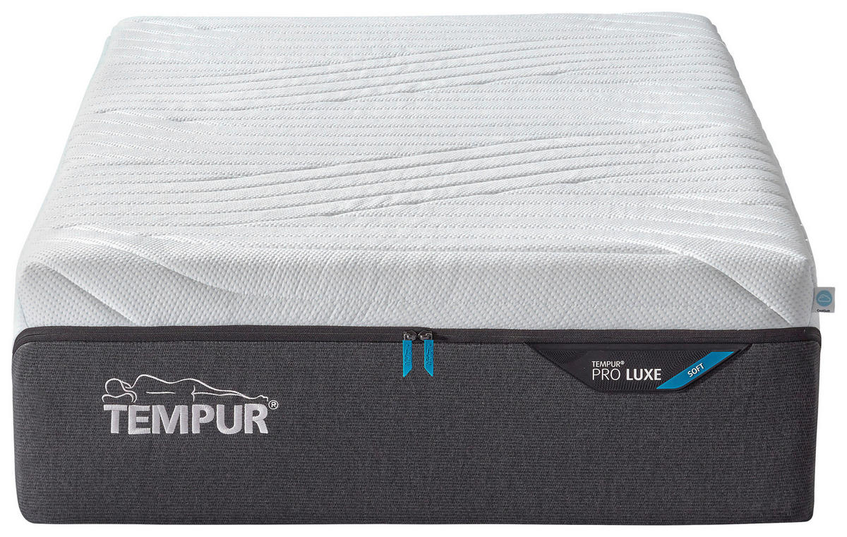 MATRATZE PRO LUXE SOFT Pro Luxe® Coolquilt 90/200 cm funktional  - Weiss, Basics, Textil (90/200cm) - Tempur