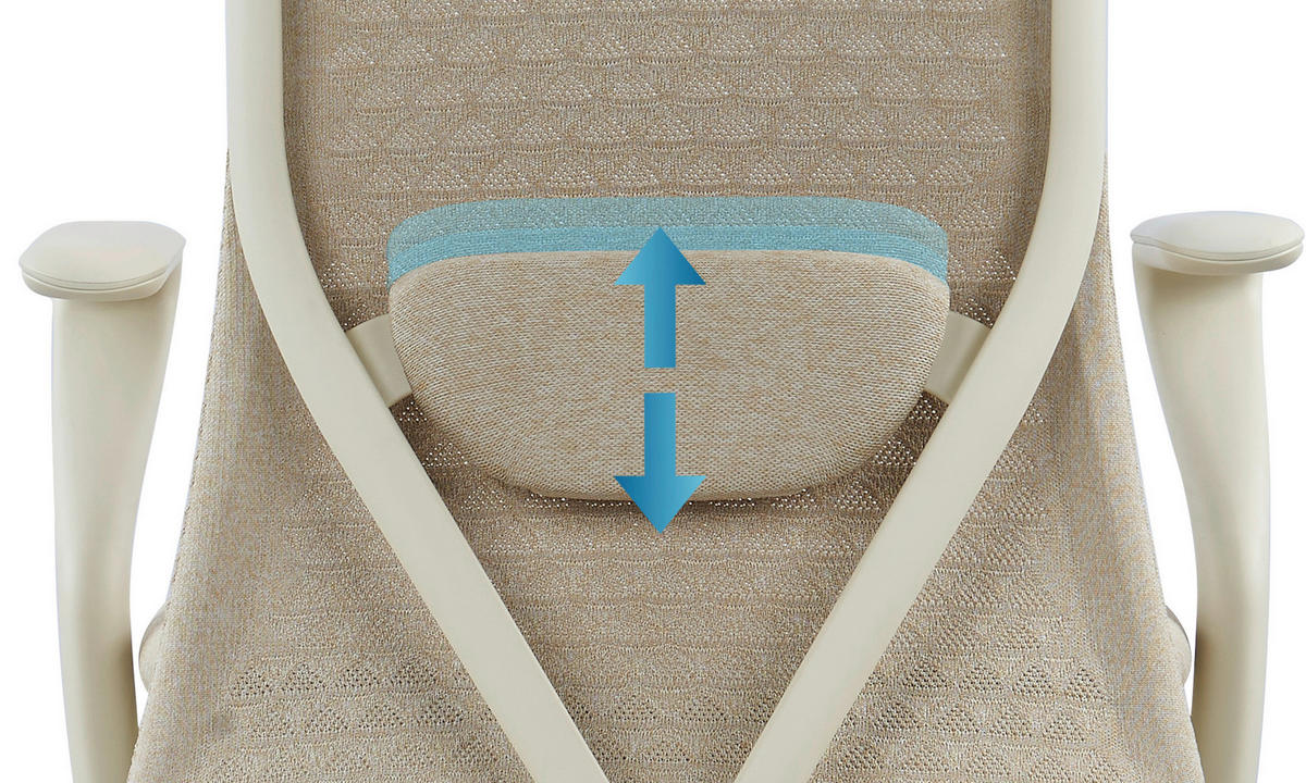 DREHSTUHL Flachgewebe Beige  - Beige, MODERN, Kunststoff/Textil (63/111/67cm) - MID.YOU