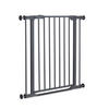 TREPPENSCHUTZGITTER  - Dunkelgrau, Basics, Kunststoff/Metall (75 - 80/77/4cm) - Hauck