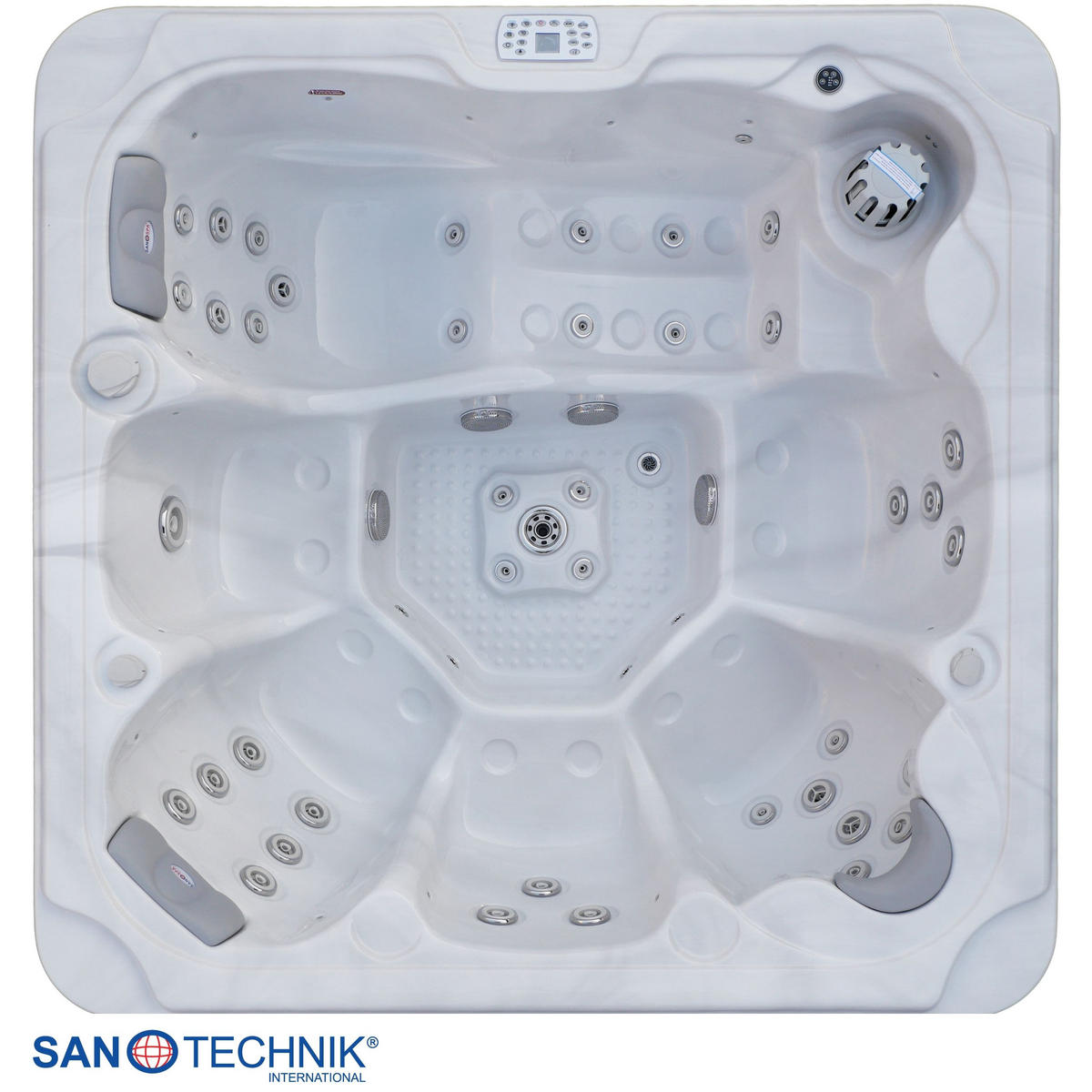 WHIRLPOOL XXL1912  - Schwarz/Weiß, Basics, Kunststoff (210/95/210cm)