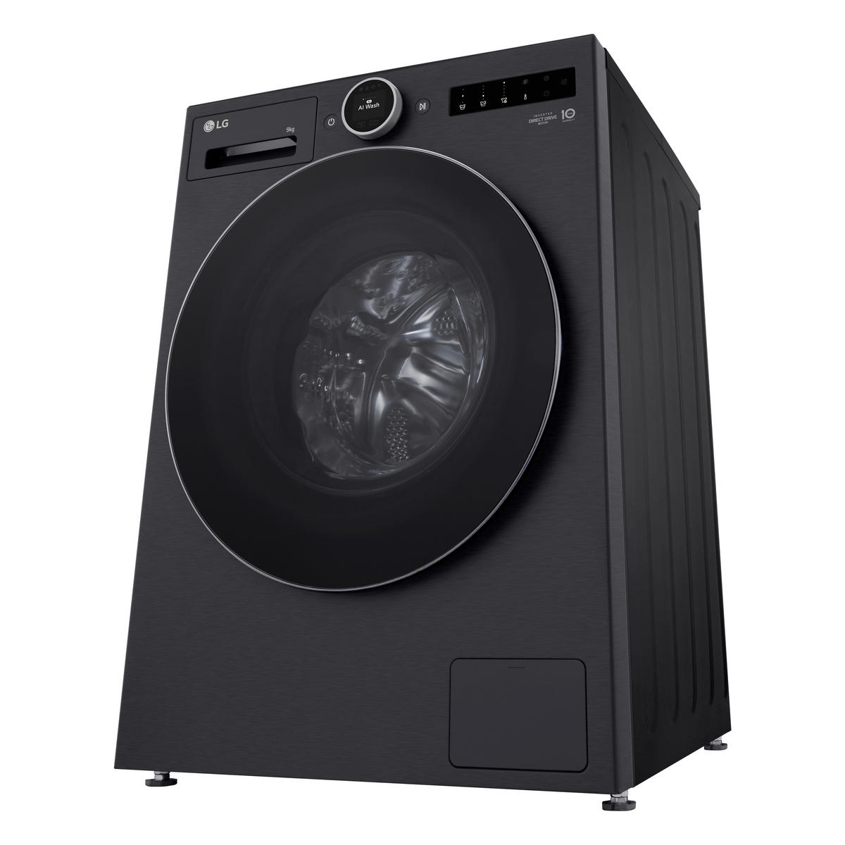 WASCHMASCHINE F4WX9092B   - Schwarz, Basics, Metall (60/89/56,5cm) - LG
