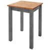 BARTISCH  - Laugenfarbig/Grau, ROMANTIK / LANDHAUS, Holz (78/78/103cm) - Boxxx