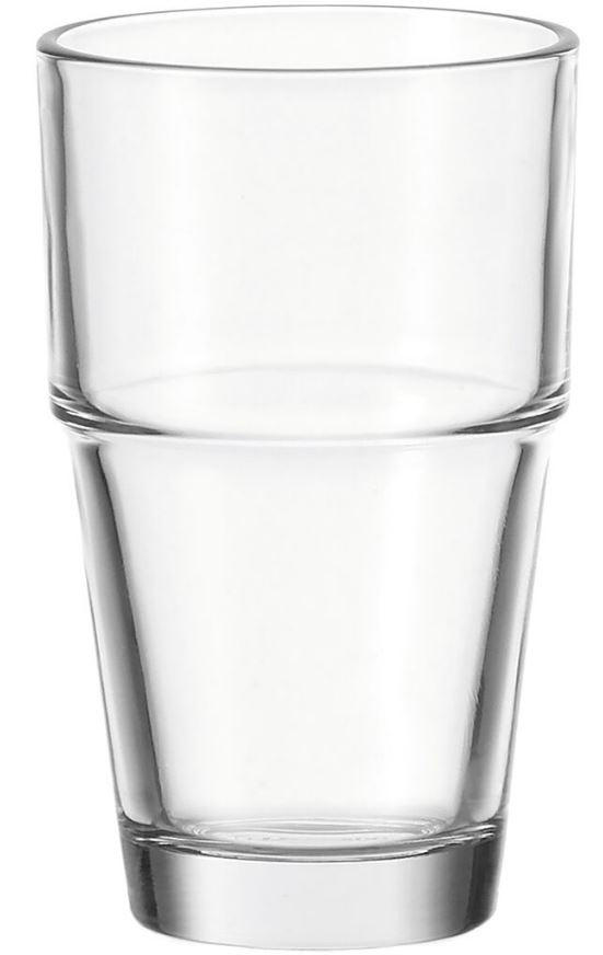 LATTE-MACCHIATO-GLAS - Klar, Basics, Glas (8,5/13cm) - Leonardo