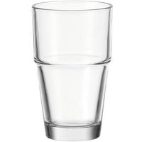 LATTE-MACCHIATO-GLAS - Klar, Basics, Glas (8,5/13cm) - Leonardo