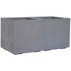 BLUMENKASTEN  - Grau, Basics, Kunststoff (80/40/40cm) - Siena Garden