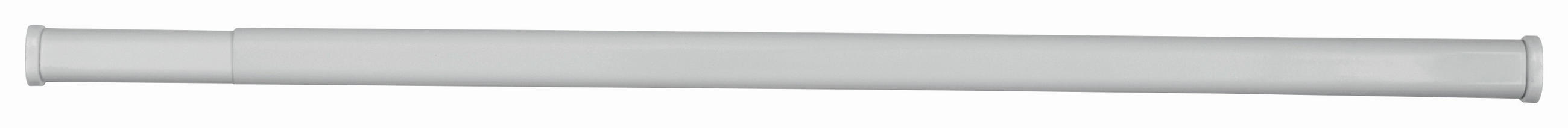 DUSCHVORHANGSTANGE 75-125 cm  - Weiß, Basics, Metall (75-125cm) - Kleine Wolke