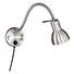 WANDLEUCHTE - Alufarben, KONVENTIONELL, Metall (47cm) WANDLEUCHTE - Alufarben, KONVENTIONELL, Metall (47cm)