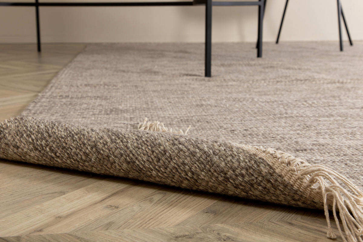 FLACHWEBETEPPICH 160/230 cm Beige  - Beige, LIFESTYLE, Textil (160/230cm) - P & B