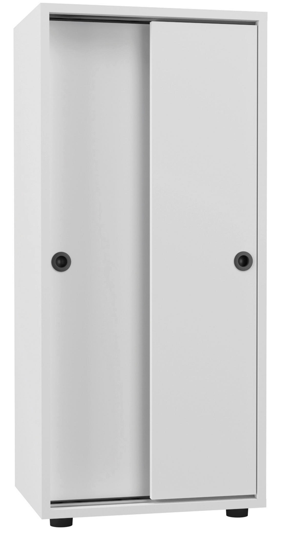 MAPPSKÅP - vit, Design, trämaterial (49/109/38cm) - MID.YOU