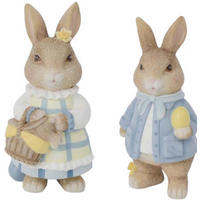 DEKOHASE - Blau/Braun, LIFESTYLE, Kunststoff