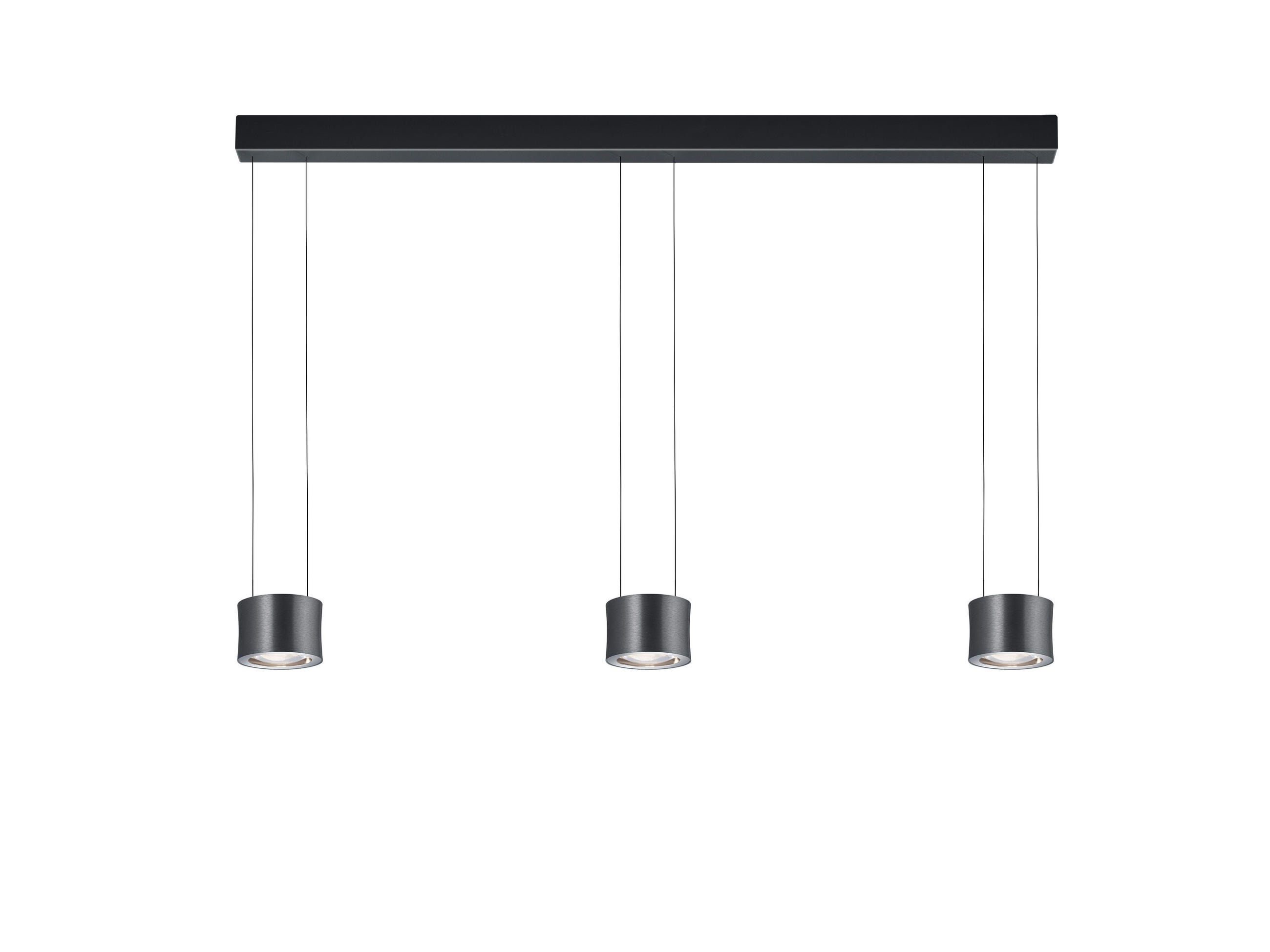 HÄNGELEUCHTE 120/50-180 cm  - Anthrazit, Design, Metall (120/50-180cm) - Bankamp