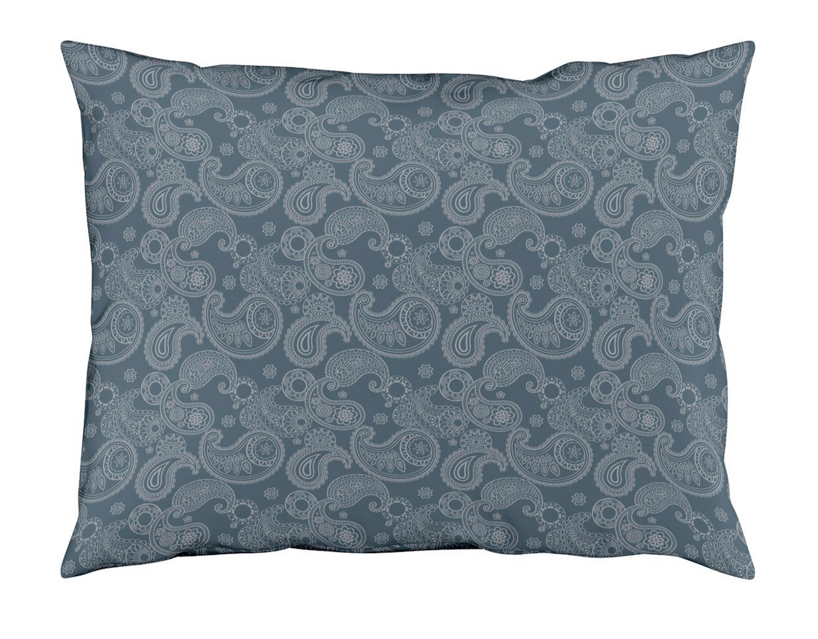 POSTELJNINA RUBIN 140/200 cm damast siva, svetlo siva  - siva/svetlo siva, Konvencionalno, tekstil (140/200cm) - Fleuresse