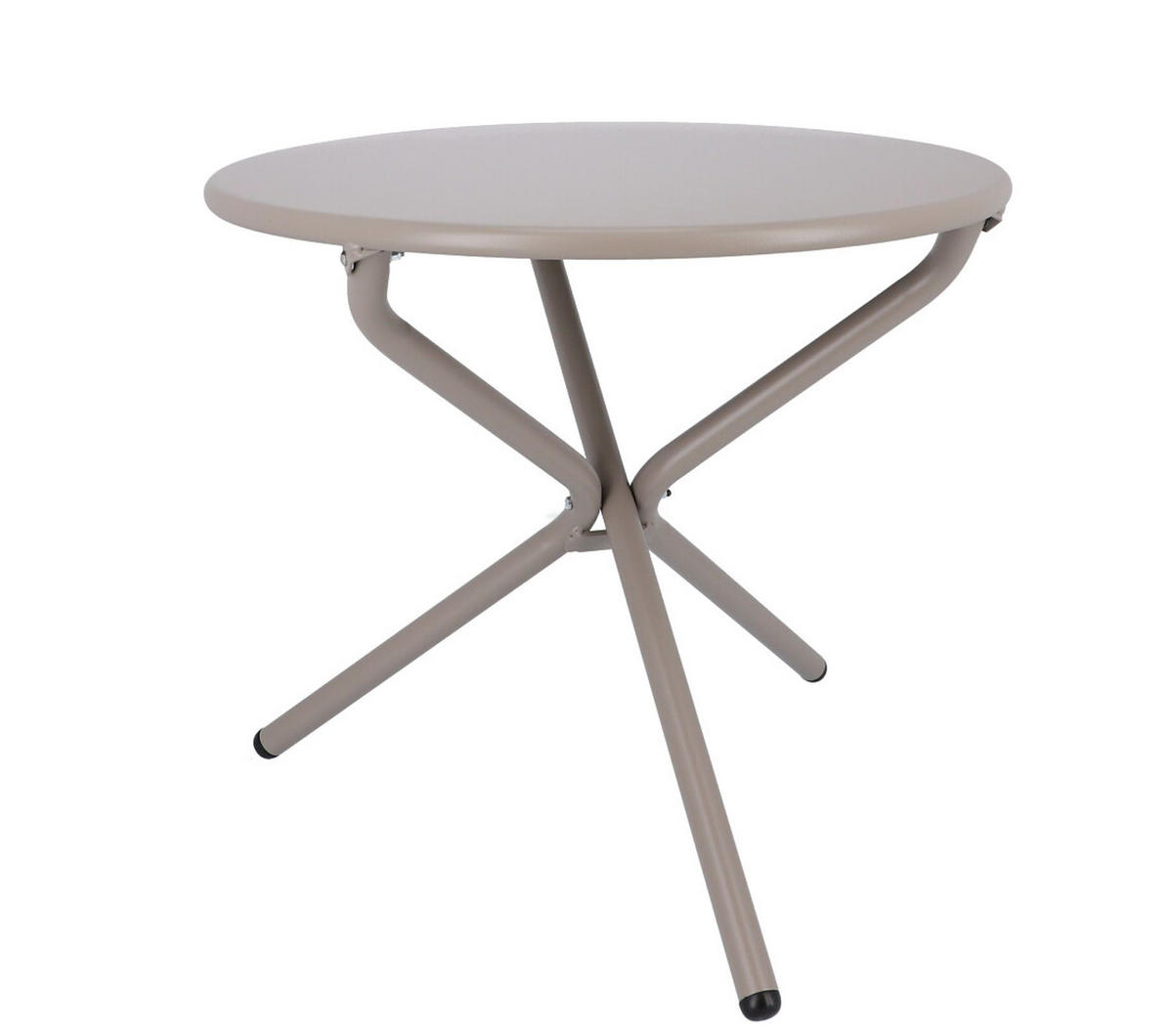GARTENBEISTELLTISCH 53/53/49,5 cm Metall  - Taupe, MODERN, Metall (53/53/49,5cm) - FIAM